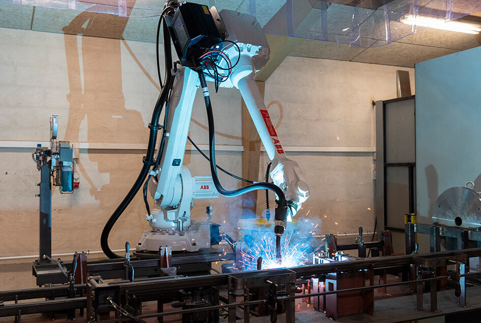 Robotsvejsning med ABB robot