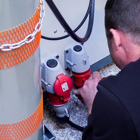 Compactwelder Plug & Play-Installation