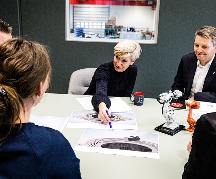 DanRobotics arbeitet mit dem Kunden zusammen, um die richtige Lösung zu finden