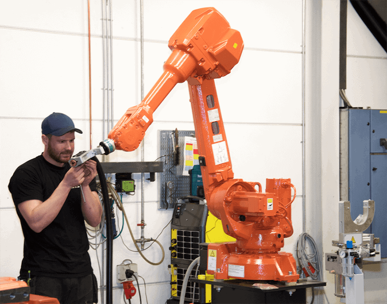 Opgradering af ældre ABB robot