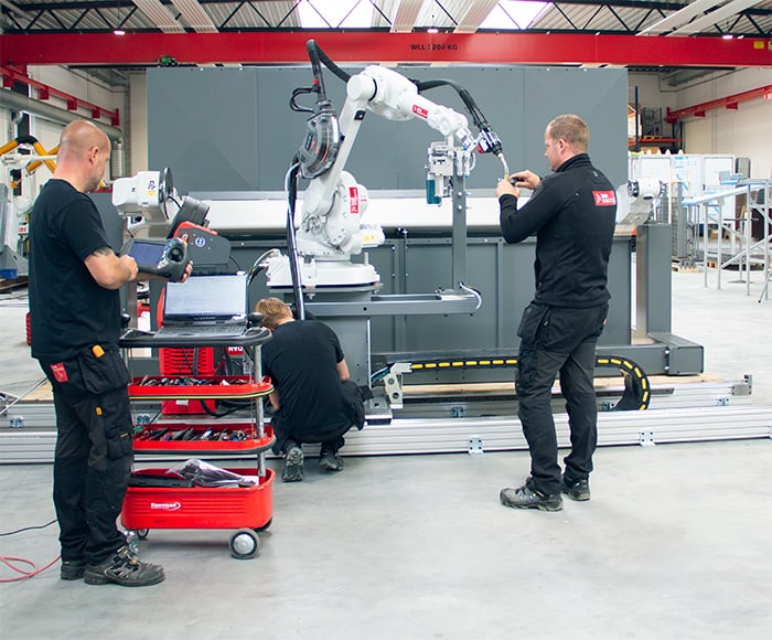 Zusammenarbeit in der WR-Station