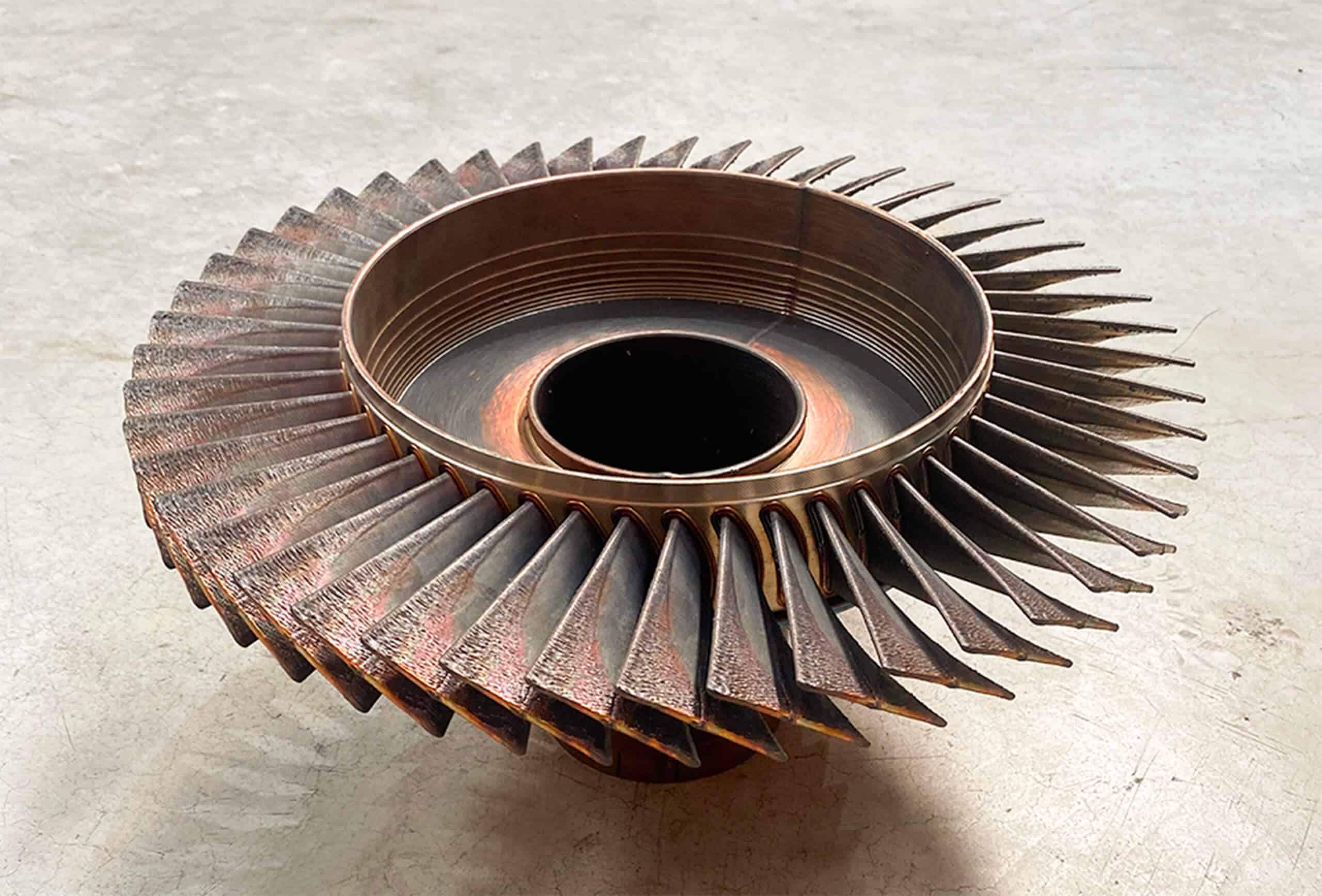 køleventilator i 3D metalprint