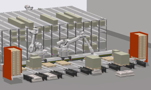 Intralogistik lagerautomatisering | Danrobotics